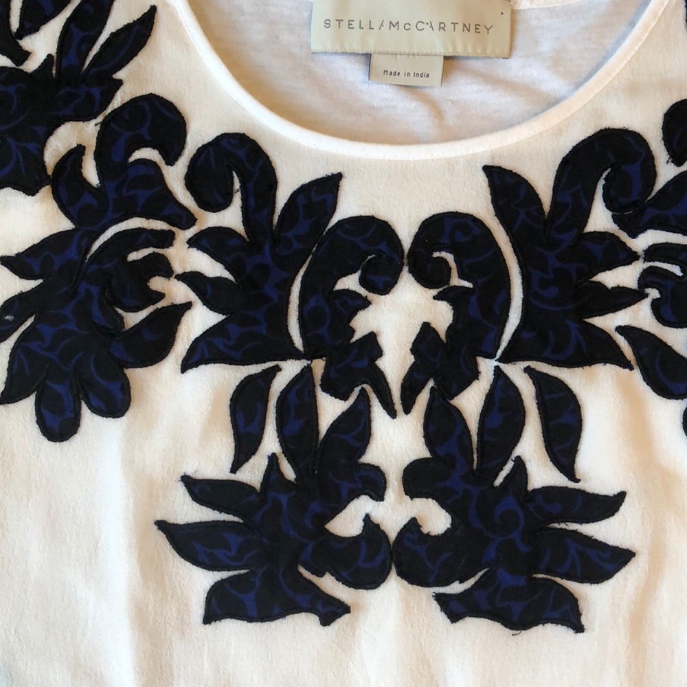 Stella McCartney Ivory Tank with Overlay - EU 38 - Picture 2 of 7
